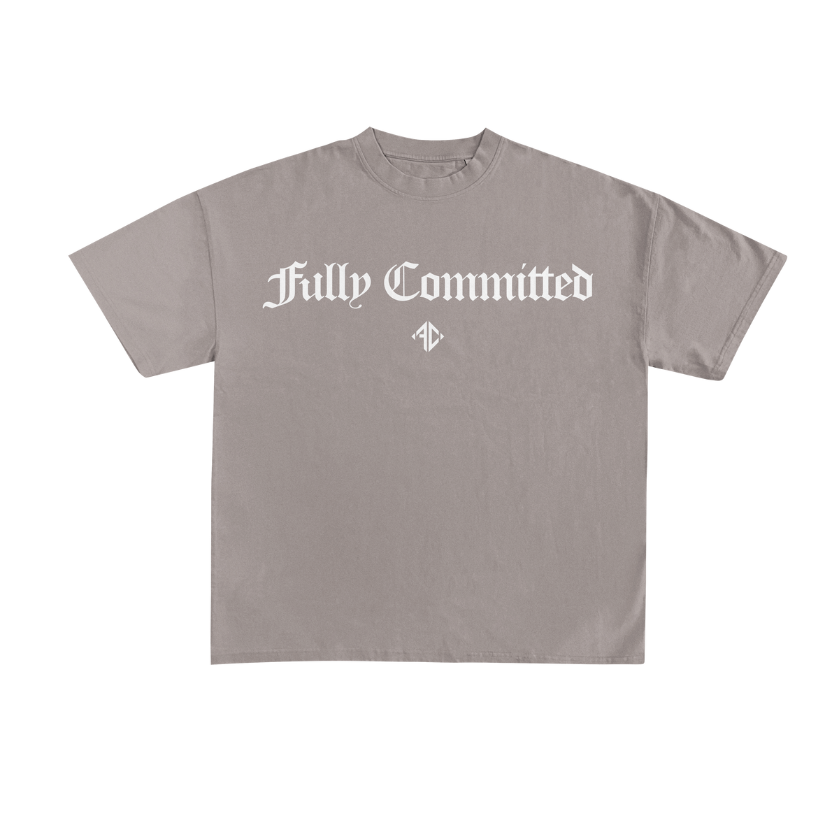1 - Heart of a Warrior - Over Sized Tee